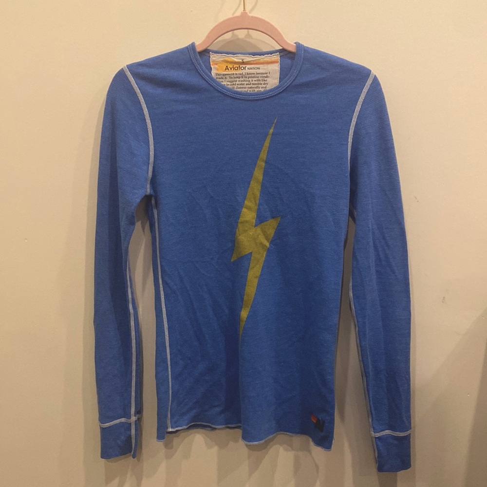 Aviator Nation lightning bolt thermal